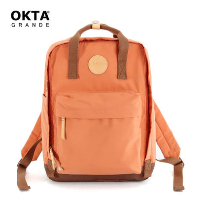 bolso coral mochila para dama