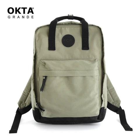 bolso verde oliva mochila para dama