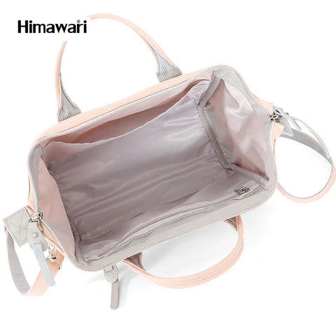 interior del bolso rosado Himawari
