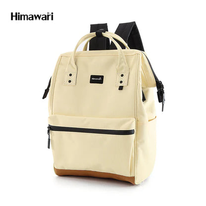 mochila beige impermeable para dama Himawari
