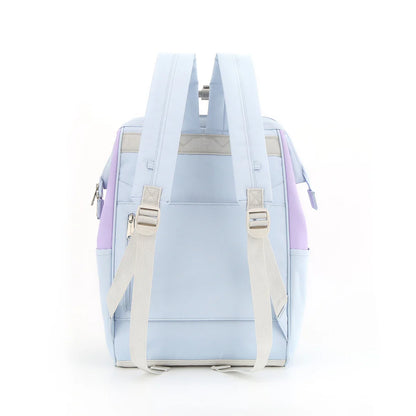 vista trasera mochila con correas acolchadas

