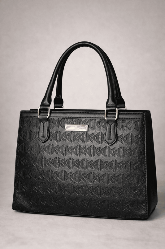 bolso negro tote elegante para dama
