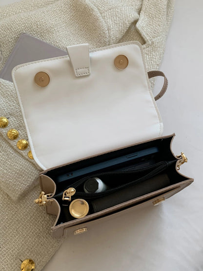 interior del bolso mini con compartimentos