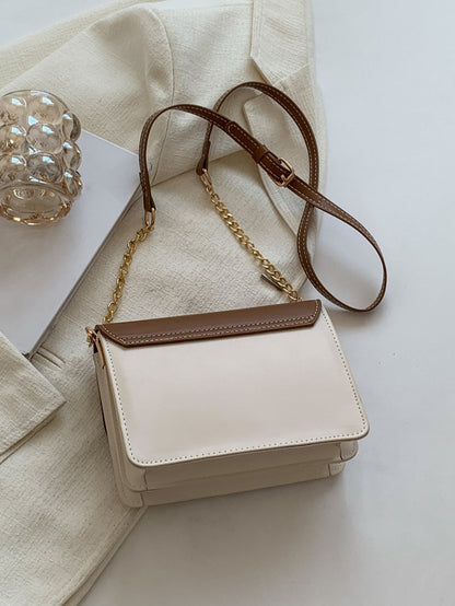 vista posterior del bolso elegante