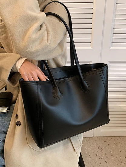 bolso negro tote para dama
