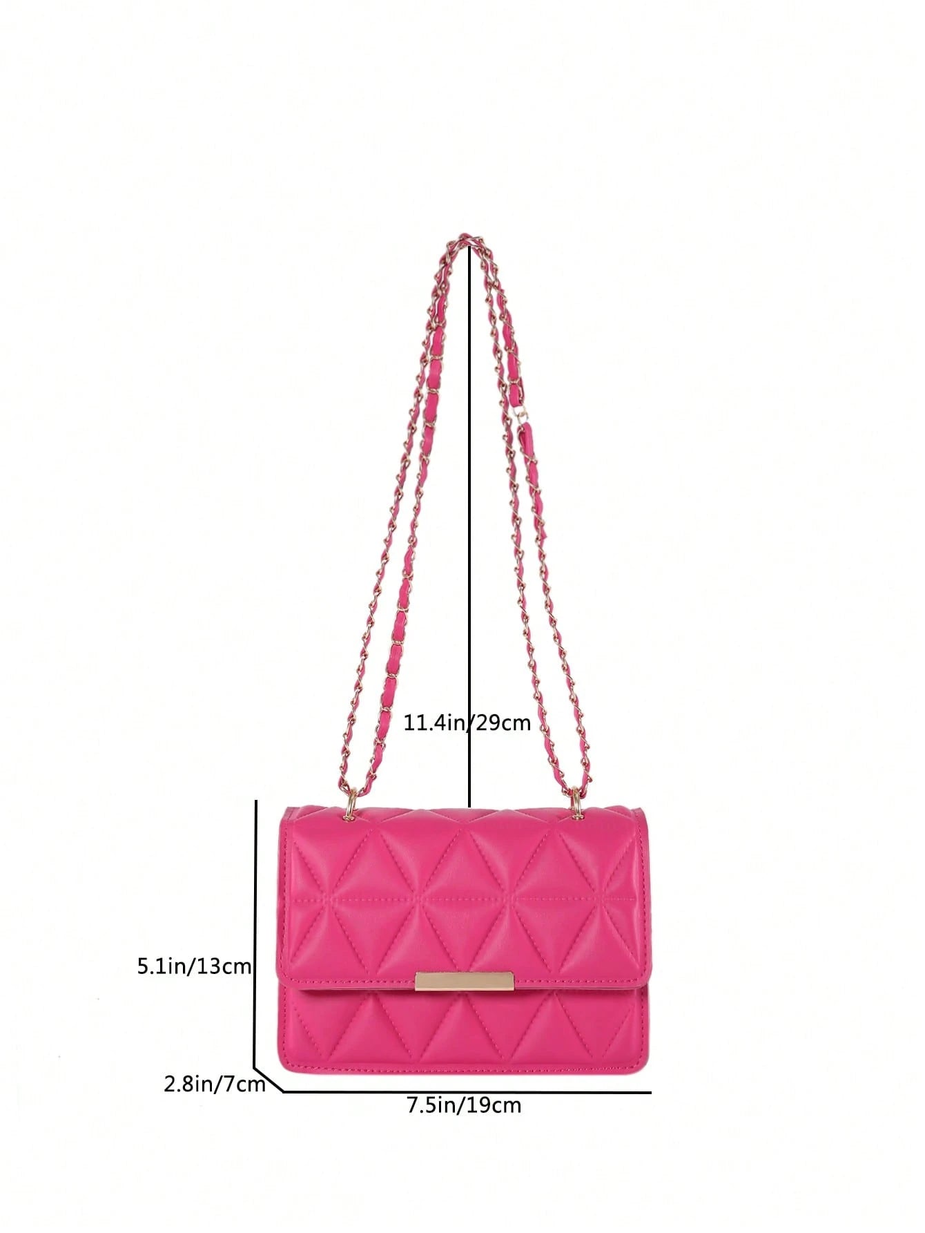 medidas del bolso 19×13×7 cm