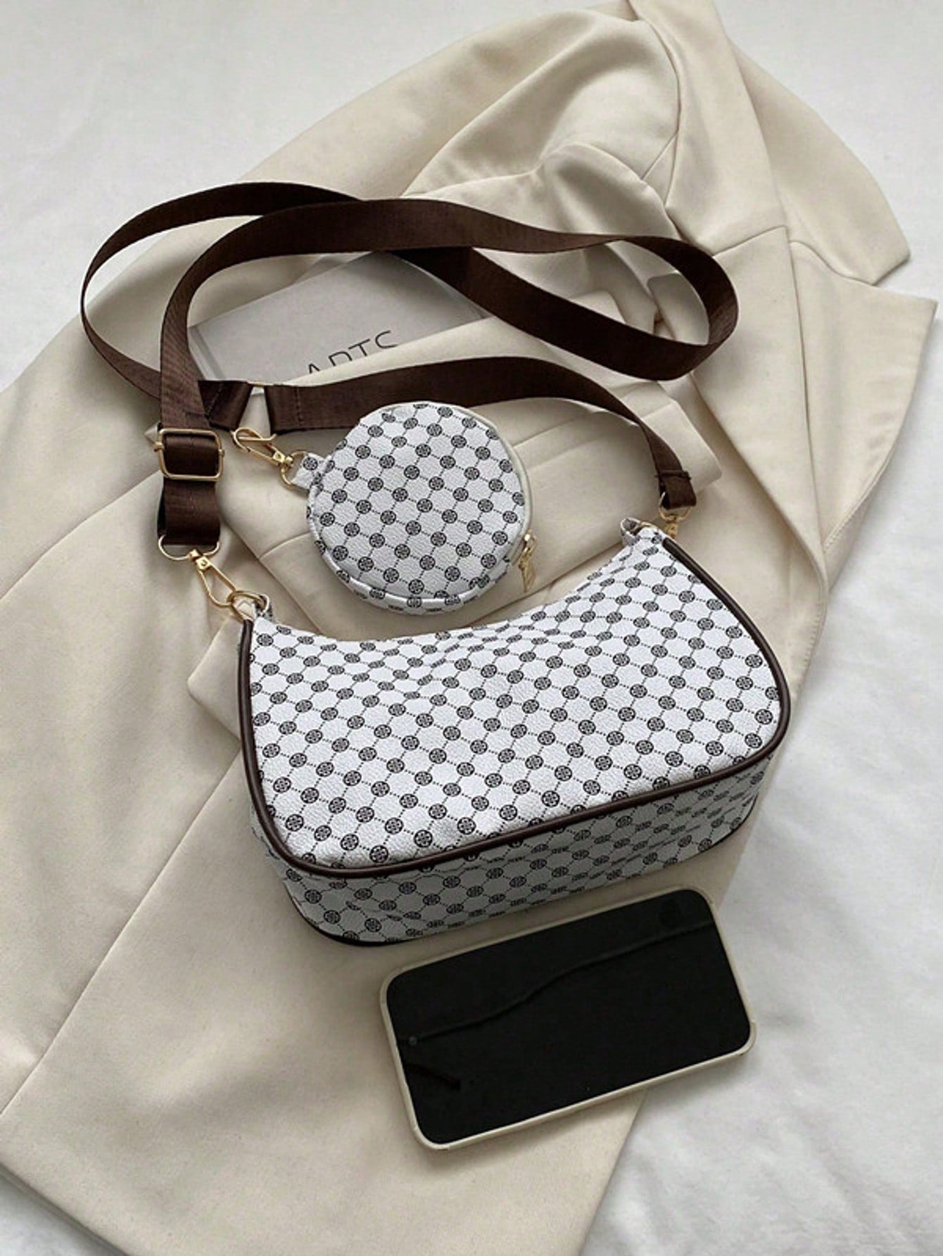 set de 2 bolsos hobo multicolor para dama