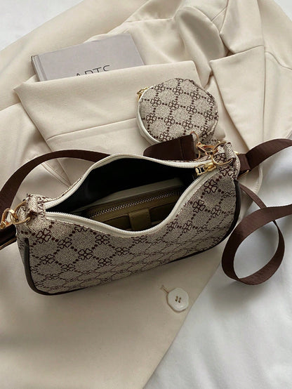 interior del bolso hobo con cierre de cremallera