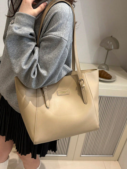 bolso caqui de hombro para dama estilo vintage