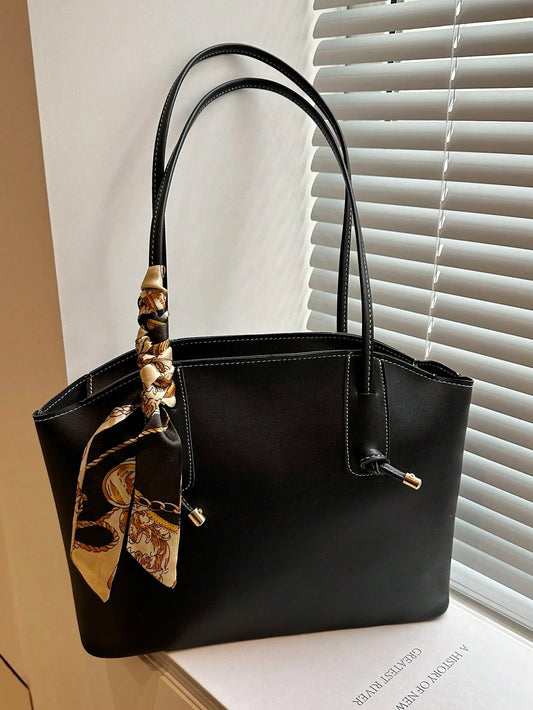 bolso negro tote para dama
