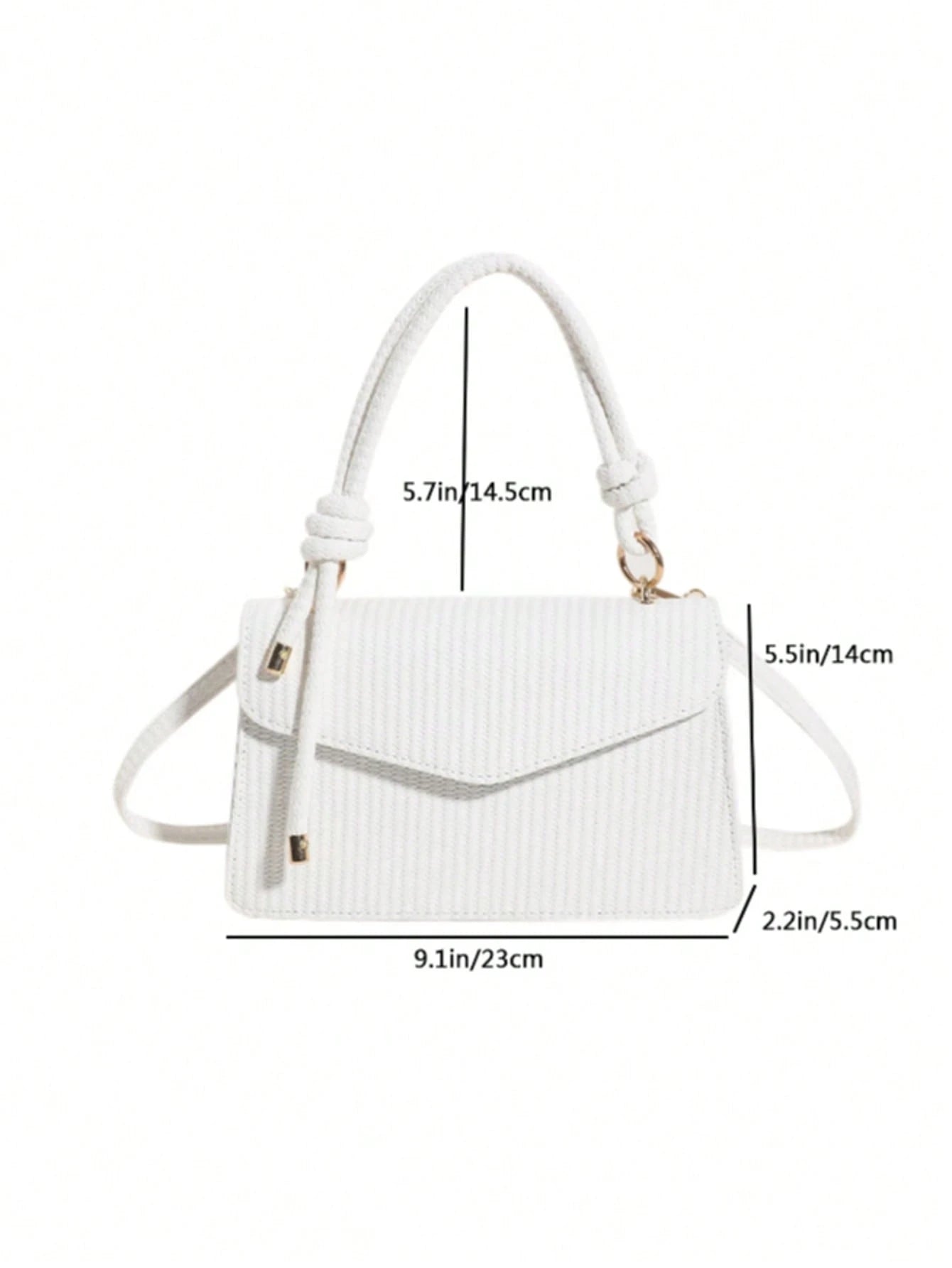 medidas del bolso 23 × 14.5 × 5.5 cm