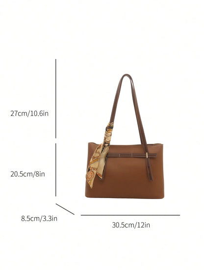 Bolso tote marrón para mujer medidas y dimensiones