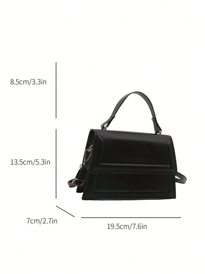 medidas del bolso negro 19.5x13.5x7 cm