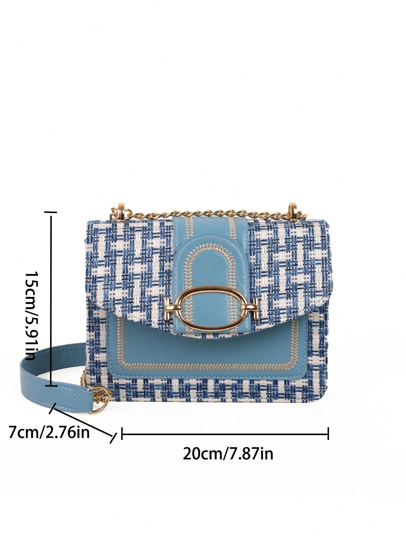 medidas del bolso 20 × 15 × 7 cm