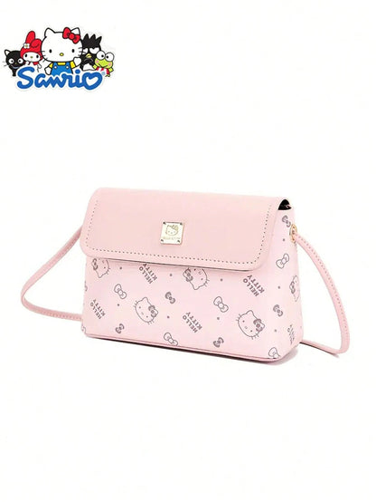 mini bolso rosa hello kitty para dama con correa