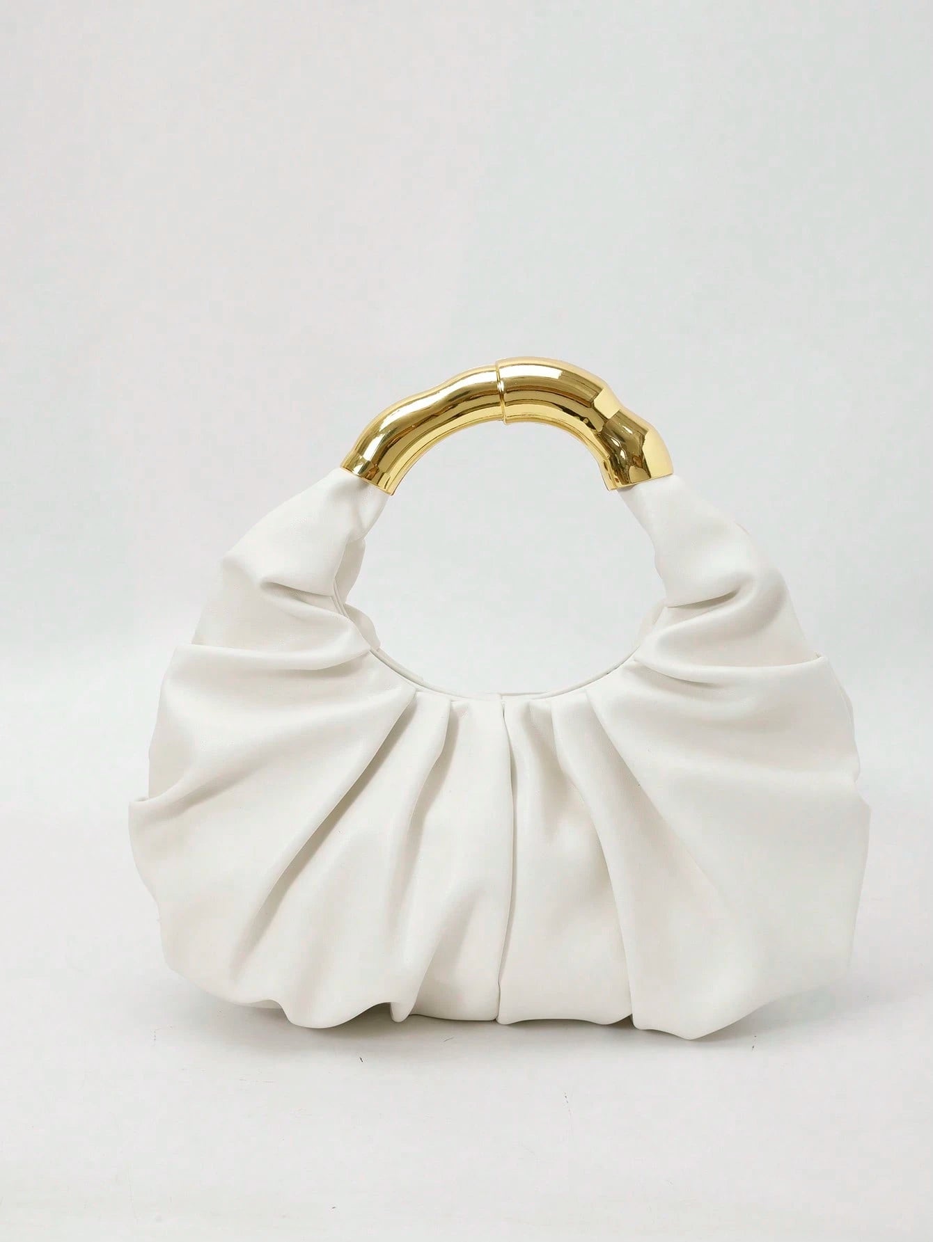 bolso blanco hobo elegante para dama