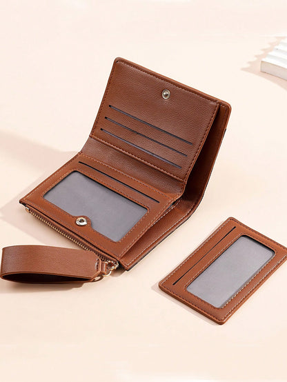 interior de cartera para dama con ranuras para tarjetas